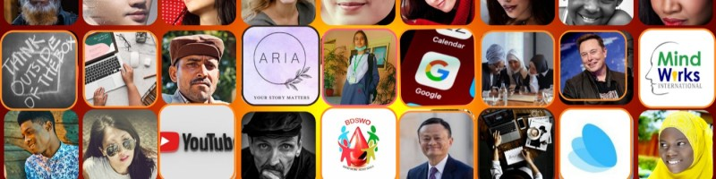 Mosaic of Rida Fatima's work across finance research, teaching, community projects, speaking, and student leadership